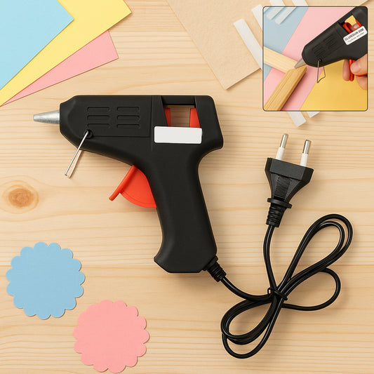 20w Hot Melt Glue Gun Fast-heating Craft Repair Adhesive Applicator (1 Pc)