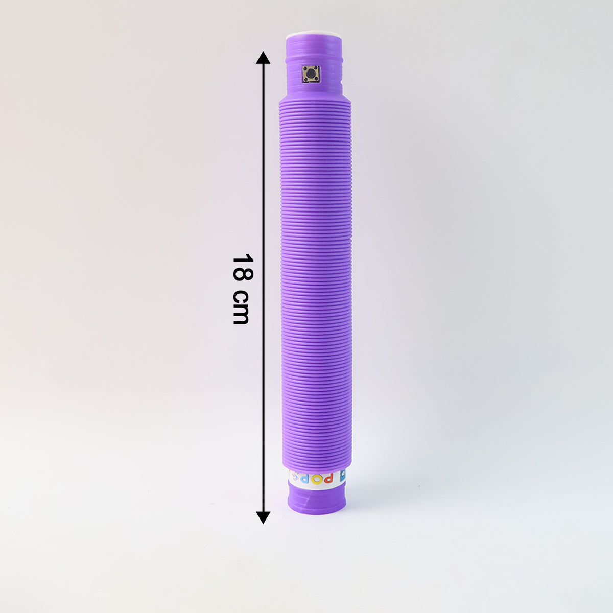 Led Glow Pop Tube Fidget Toy (Mix Color 1 Pc)