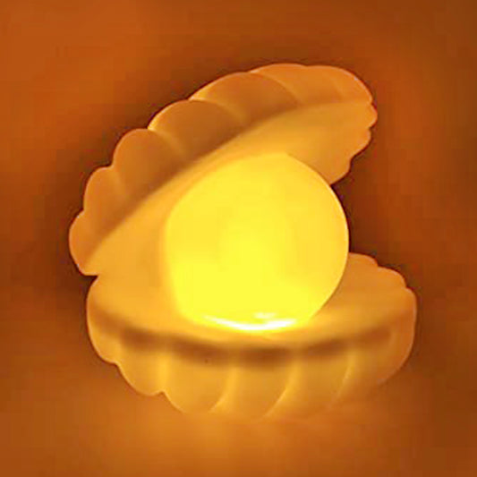6621 Pearl Shell Night Lamp Decorate Desk Lights Nursery Toy Lamp Led Pearl Shell Night Lights For Bedroom Home