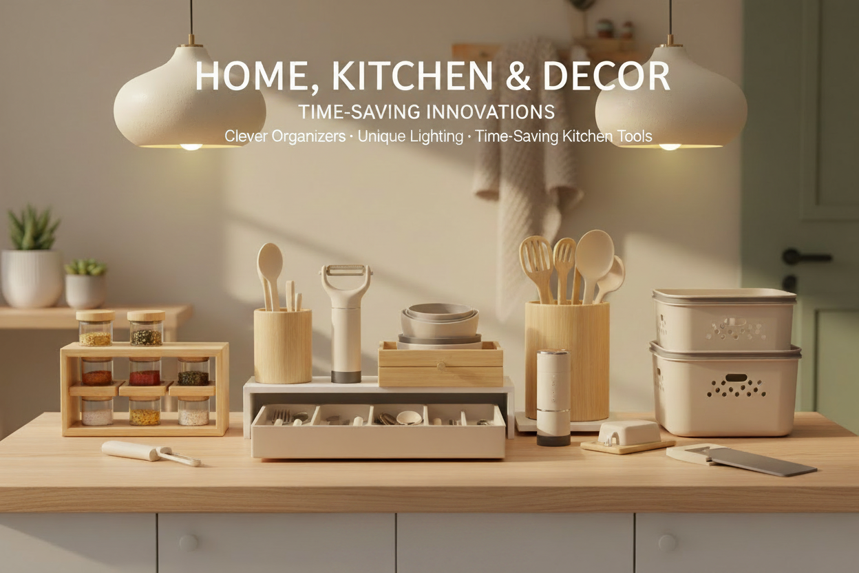 Home Decor & Kitchen Essentials