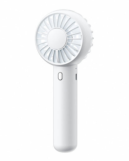 Gaiatop Mini Portable Fan, Powerful Hand Fan Cute Design 3 Speed Personal Small Desk Fan With Base, Lightweight Rechargeable Usb Handheld Fan For Girl, Women, Men, Indoor, Outdoor, 15 Cm, Pink