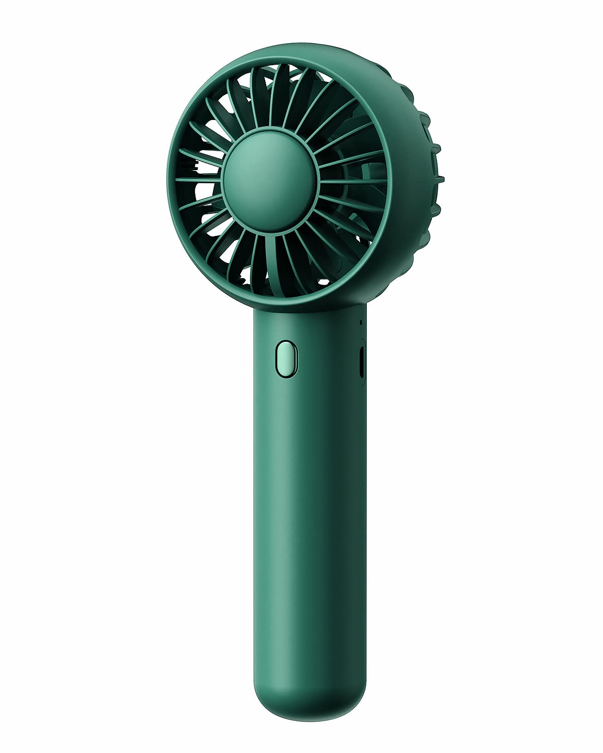 Gaiatop Mini Portable Fan, Powerful Hand Fan Cute Design 3 Speed Personal Small Desk Fan With Base, Lightweight Rechargeable Usb Handheld Fan For Girl, Women, Men, Indoor, Outdoor, 15 Cm, Pink