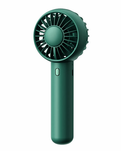 Gaiatop Mini Portable Fan, Powerful Hand Fan Cute Design 3 Speed Personal Small Desk Fan With Base, Lightweight Rechargeable Usb Handheld Fan For Girl, Women, Men, Indoor, Outdoor, 15 Cm, Pink