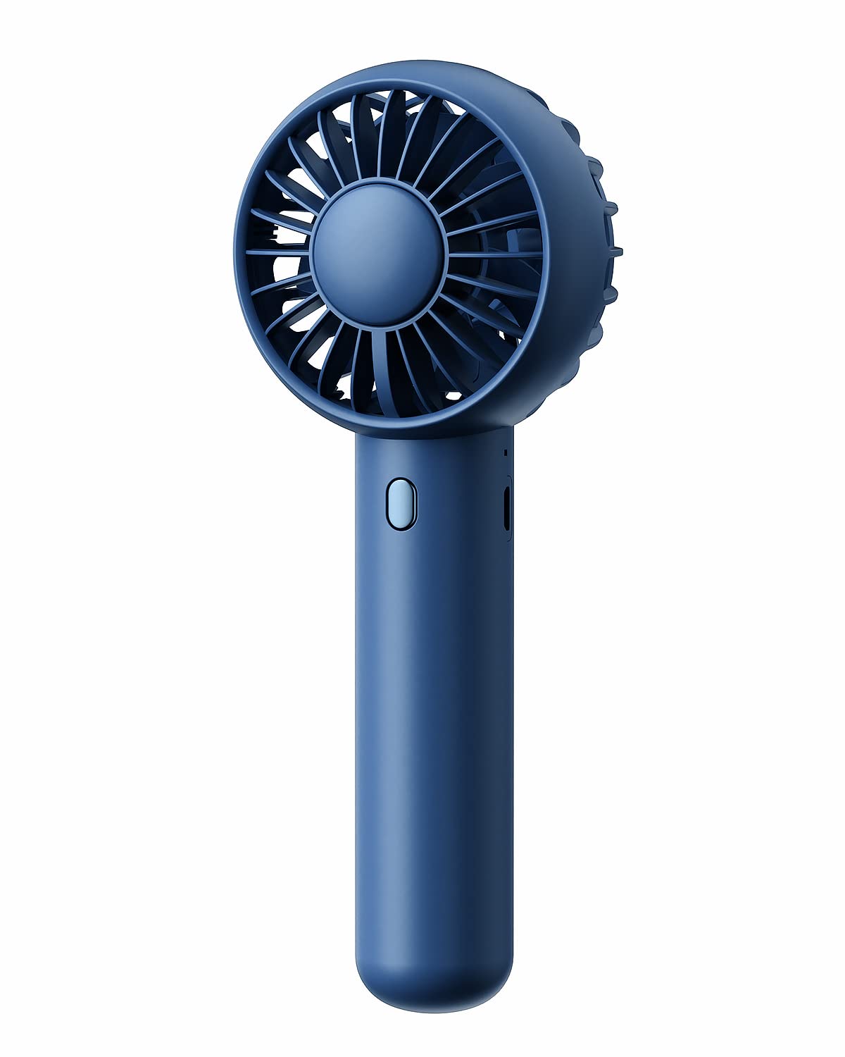 Gaiatop Mini Portable Fan, Powerful Hand Fan Cute Design 3 Speed Personal Small Desk Fan With Base, Lightweight Rechargeable Usb Handheld Fan For Girl, Women, Men, Indoor, Outdoor, 15 Cm, Pink