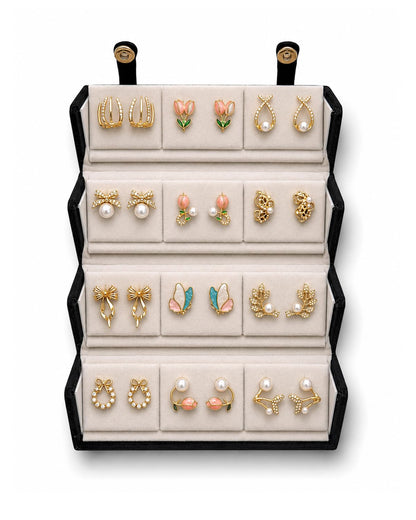 Shining Diva Fashion 12 Pairs Set Earrings for Women Girls with Stylish Organizer Box | Valentine Birthday Rakshabandhan Gifts for Girls Girlfriend Wife Sister