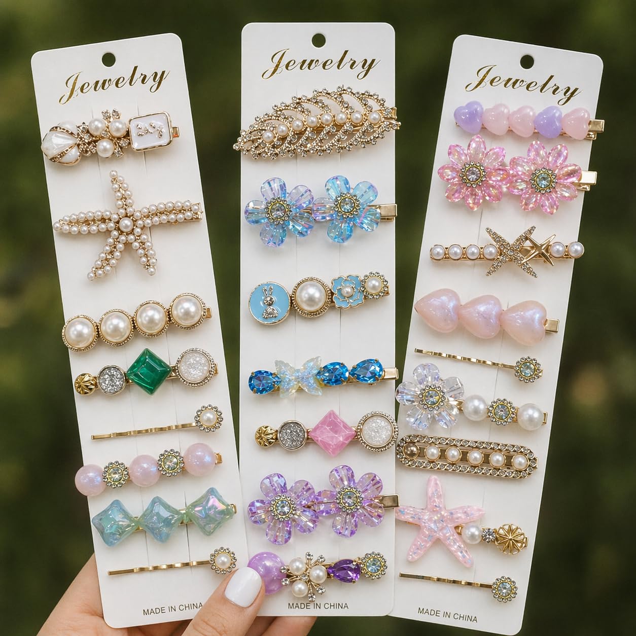 Annacreations 11 Pcs koraen Hair Clips Hair Pin