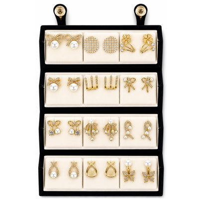 Shining Diva Fashion 12 Pairs Set Earrings for Women Girls with Stylish Organizer Box | Valentine Birthday Rakshabandhan Gifts for Girls Girlfriend Wife Sister