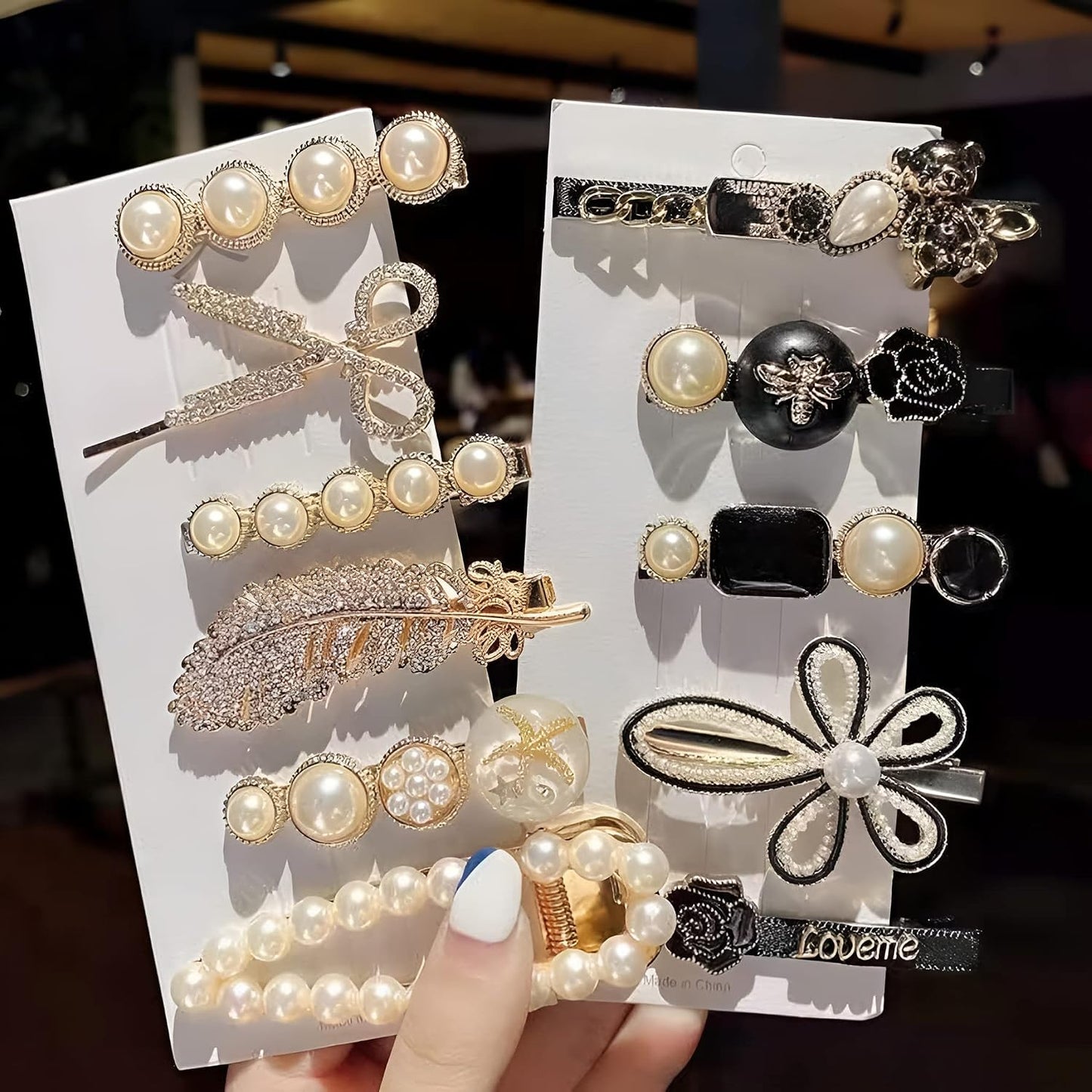 Annacreations 11 Pcs koraen Hair Clips Hair Pin