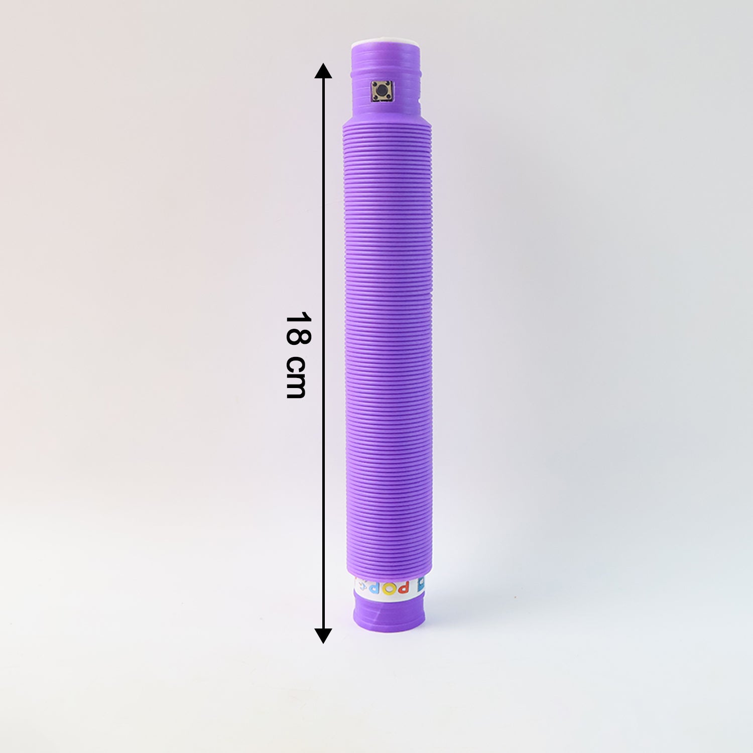 Led Glow Pop Tube Fidget Toy (Mix Color  1 Pc)