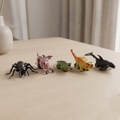Kids Animal Pull Back Toy (1 Pc Mix Design)